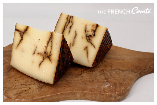 Tomme with black garlic