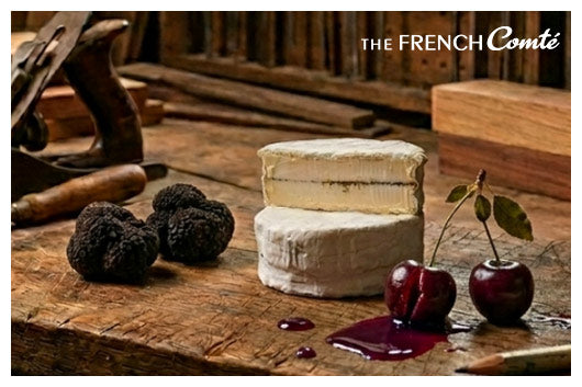 Crémeux de Bourgogne with truffles