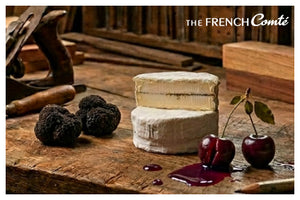 Crémeux de Bourgogne with truffles