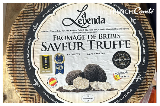 Tomme with black truffles