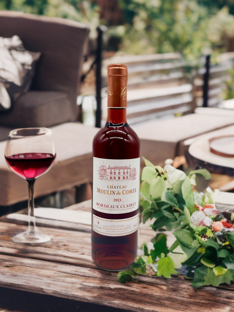 Château Moulin du Comte 2021 (Bordeaux Clairet) Rosé