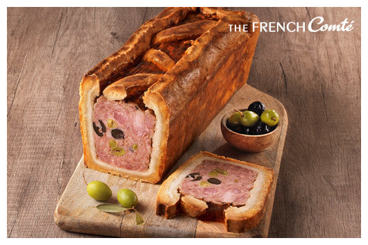 Drôme-Style Pâté en Croûte with Olives