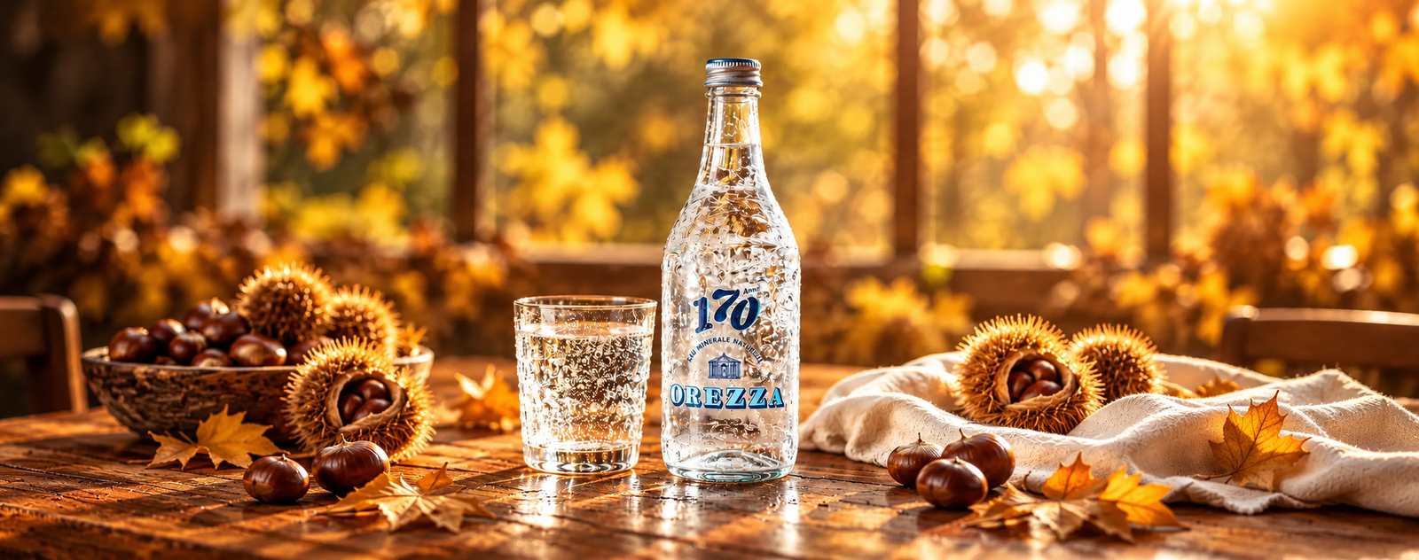 The French Comté water centered panoramic banner