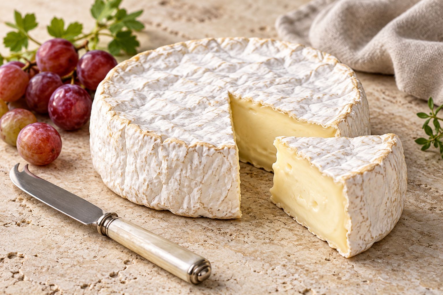 Modern French cheese editorial — soft