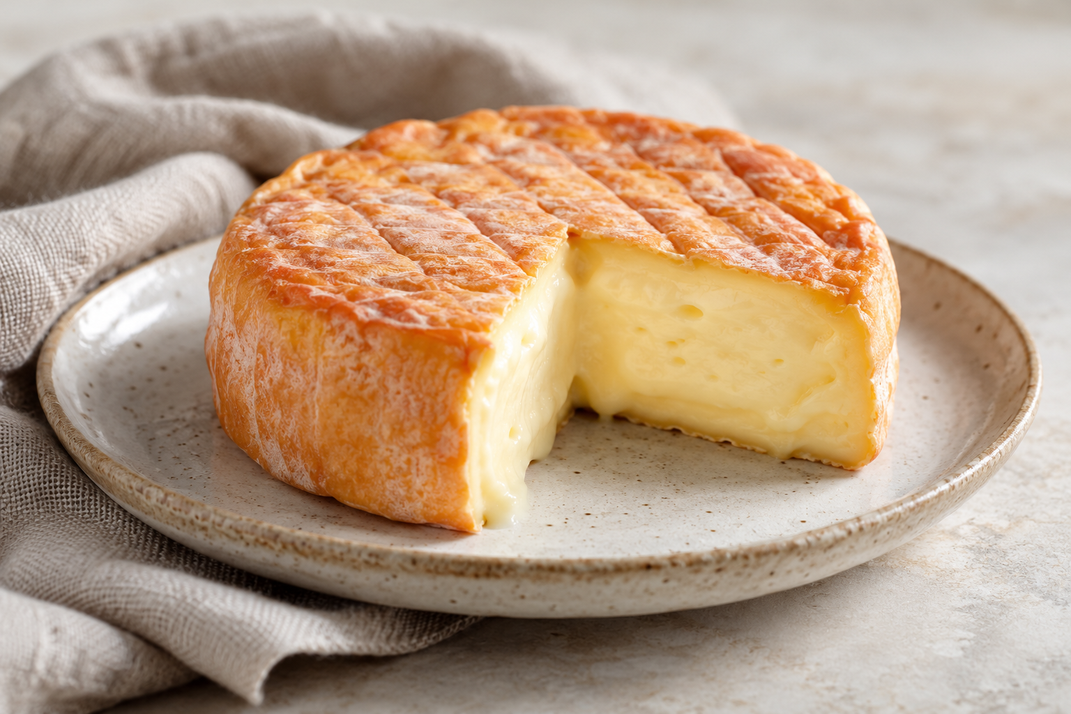 Modern French cheese editorial — washed