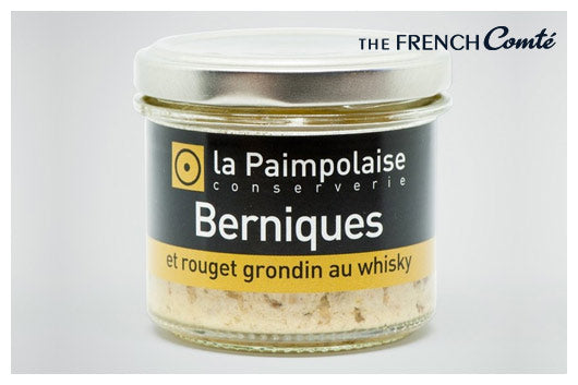 Berniques et rouget grondin au whisky 80g