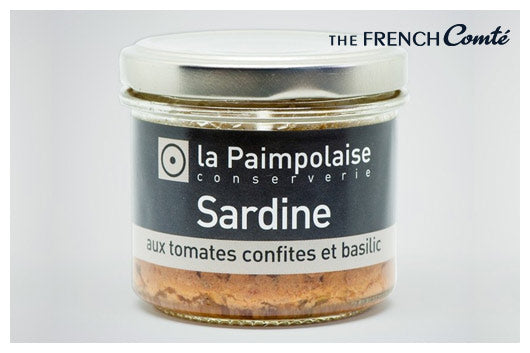 Sardine aux tomates confites et basilic 80g