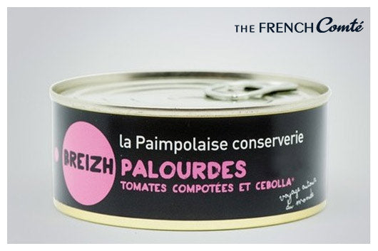 Palourdes, tomates compotées et cebolla 100g