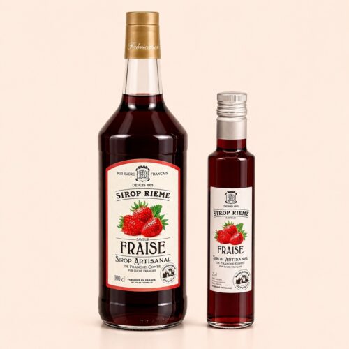 La Mortuacienne Fraise Strawberry Syrup - 25cl, 1L
