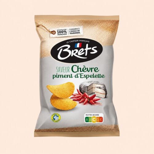 Brets Goats Cheese & Espelette Pepper crisps