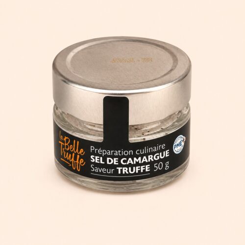 Camargue Sea Salt with Black Summer Truffle - Tuber Aestivum flavoured 50g Jar