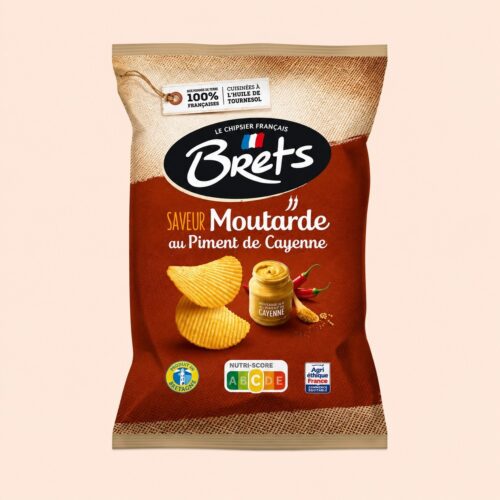Brets Mustard & cayenne crisps