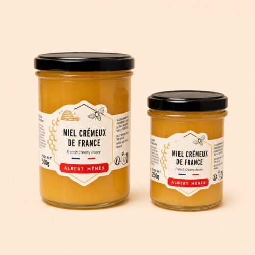 Miel Cremeux de France 250g / 500g - French Creamy honey 250g / 500g