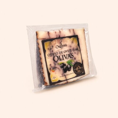Sheep Cheese with Black Olives 200g
